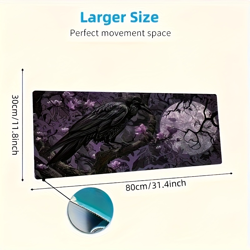 Gotik Kuzgun Ayışığı Mouse Pad - Tradescantia Purple incelemesi ve fiyatı
