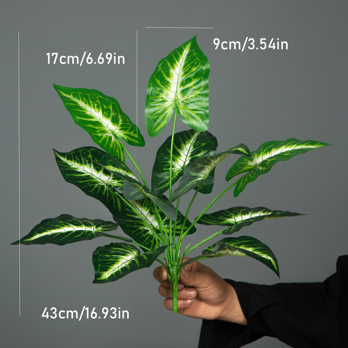 Yapay Bitkiler Yeşil Palmiye Y - Monstera Adansonii incelemesi ve fiyatı