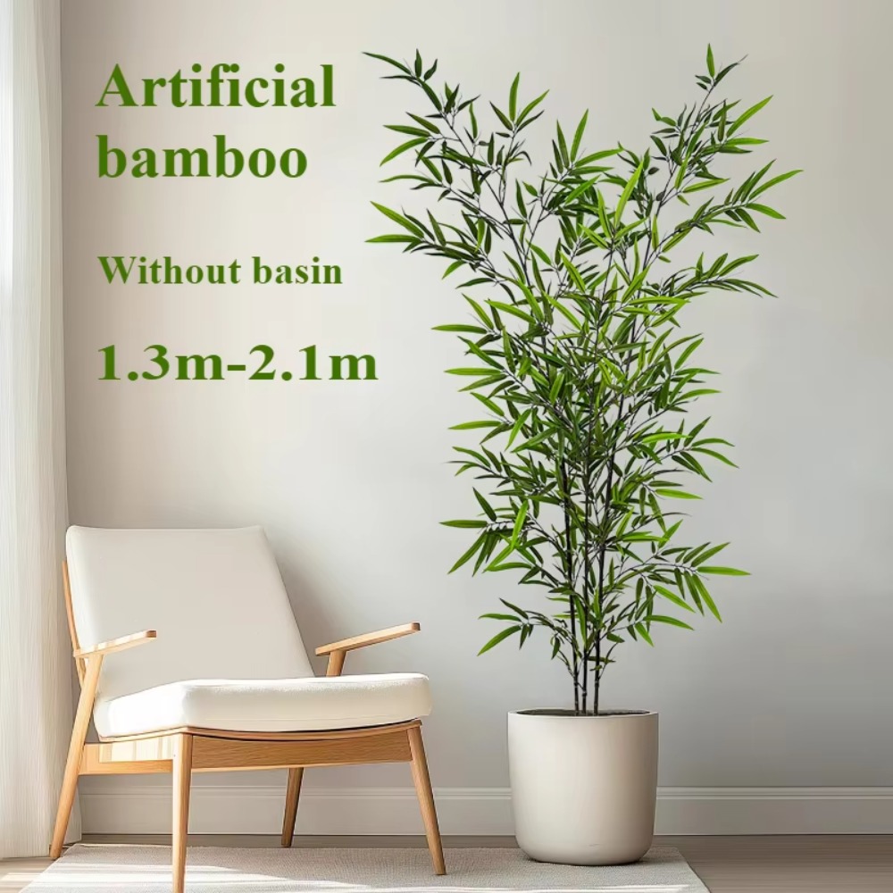 Yapay Yeşil Bambu PU + PVC Büy - Ficus Lyrata Tree incelemesi ve fiyatı